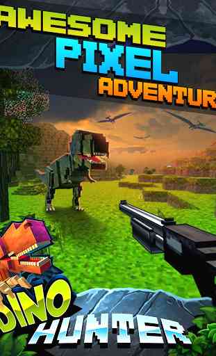 Dino Hunting Epic Pixel World 2