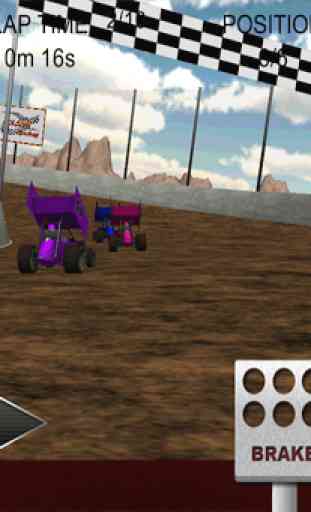 Dirt Track Sprint Car Game 2