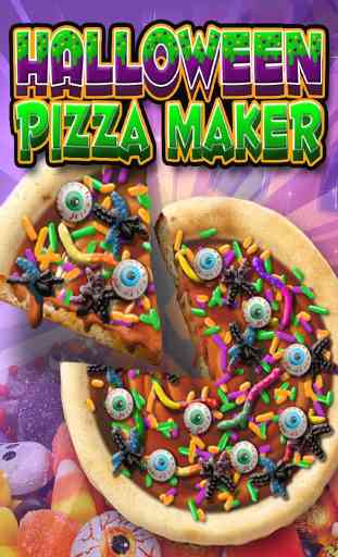 Halloween Candy Pizza Maker 1