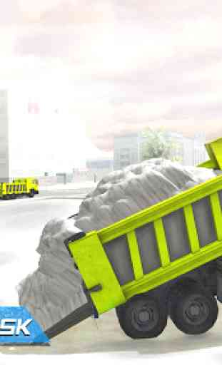 Heavy Snow Excavator Simulator 4