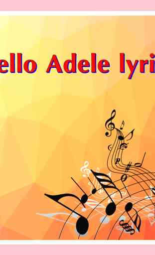Hello Adele lyrics 2
