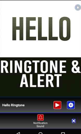 Hello Ringtone and Alert 3
