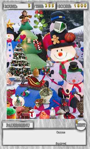Hidden Objects Santa & Snowmen 2