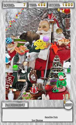 Hidden Objects Santa & Snowmen 4