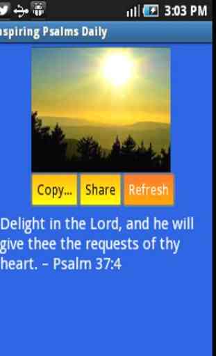 Inspiring Bible Psalms Daily 1