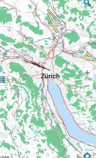 Map of Zurich offline 1