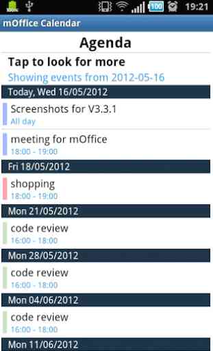 mOffice - Outlook sync 3