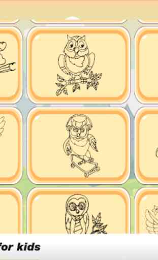 Owl Coloring Book 4