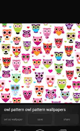 Owl Pattern Wallpapers HD 4