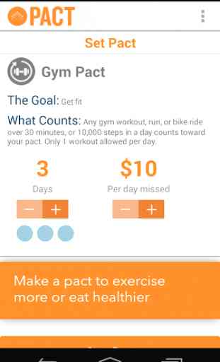 Pact: Earn Cash for Exercising 2