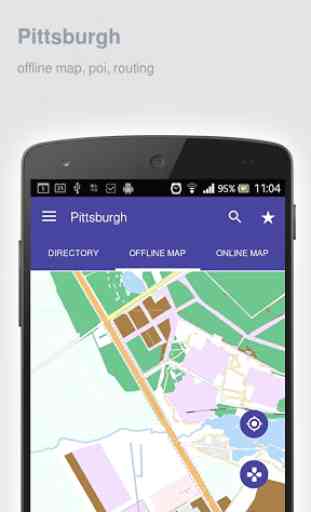 Pittsburgh Map offline 1
