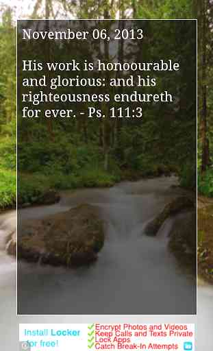 Psalms & Proverbs Daily Verses 1