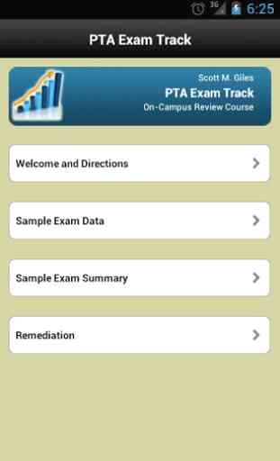 PTA Exam Track 1