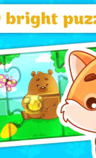 Puzzles for kids - animals 3