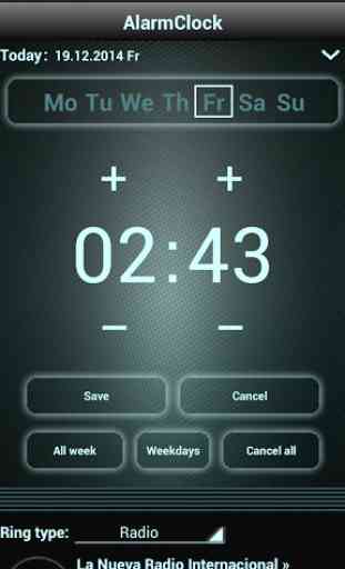 Radio Alarm Clock 1
