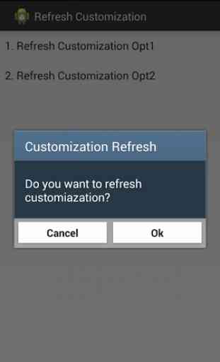 Refresh Customization 2
