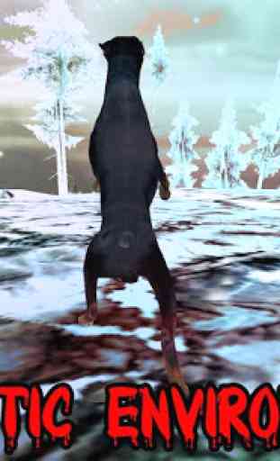 Snow Dog Survival Simulator 3D 3
