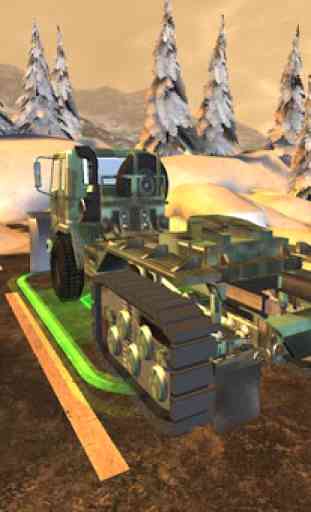 Snow Plow Truck Parking 2