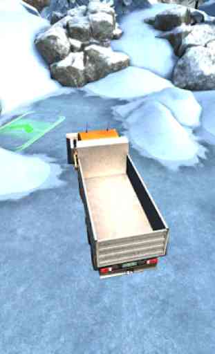 Snow Plow Truck Parking 3