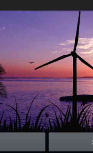 Sunset Windmill Live Wallpaper 2