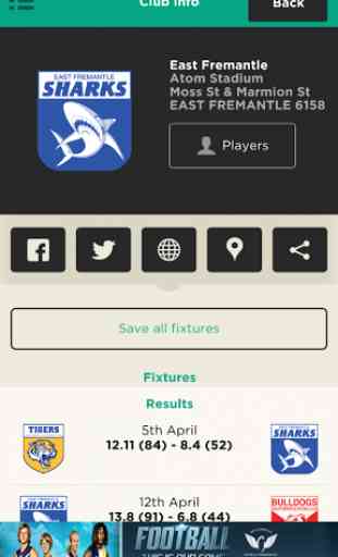 The Official WAFL app 3