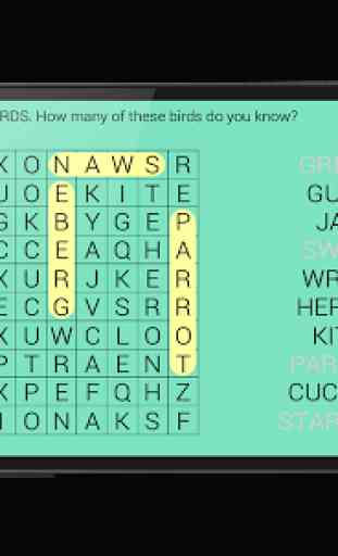 Word Search For Kids 3