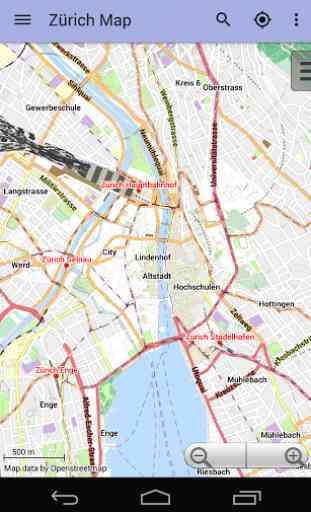 Zurich Offline City Map Lite 1