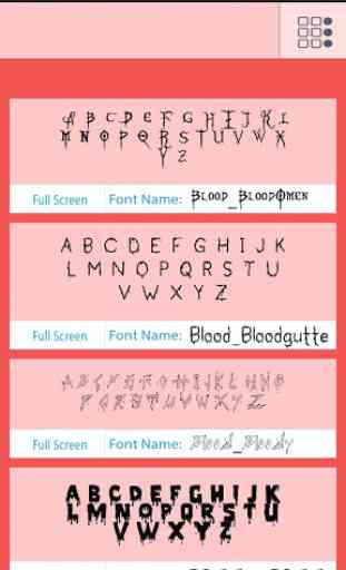 Blood Fonts Free 2