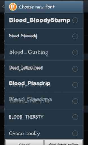 Blood Fonts Free 3