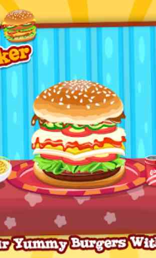 Burger Maker–Kids Cooking Game 4