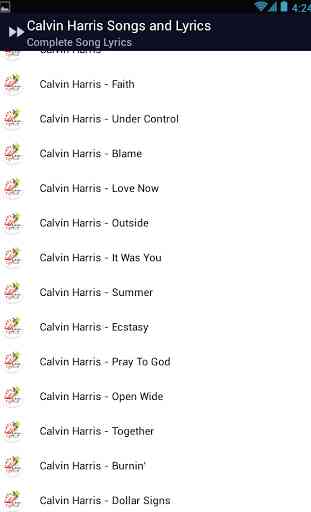 Calvin Harris My Way Lyrics 1