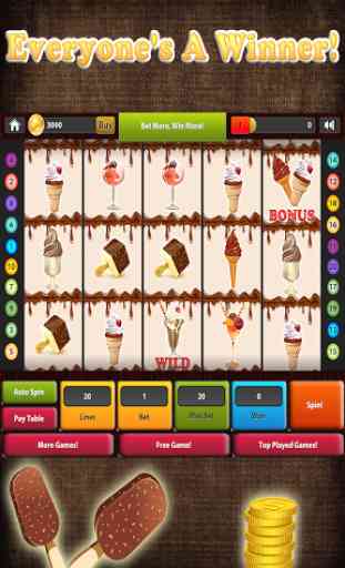 Chocolate Slots Machine : Slot 4