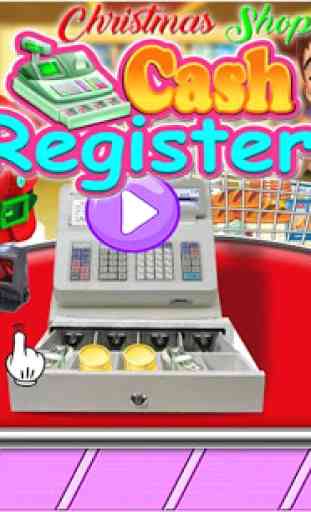 Christmas Store Cash Register 1