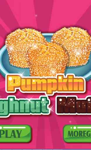 Cooking Pumpkin Donut Muffins 1