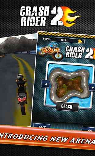 Crash Rider 2: 3D Bike Racing 2