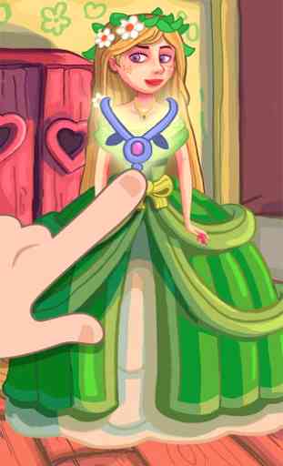 Dress up Princess Rapunzel 1