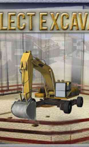 Excavator Snow Plow Simulator 3