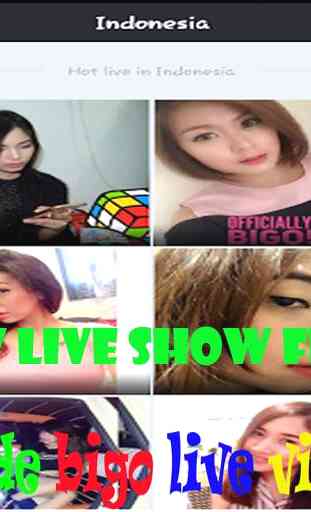 Guide BIGO Live video VIP show 1