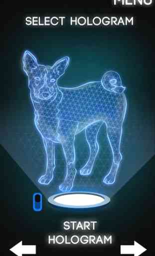 Hologram Pet 3D Simulator 2