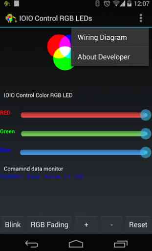 IOIO Bluetooth RGB LED Control 2