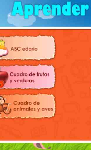 Kids Learn Spanish ABC Lite 4
