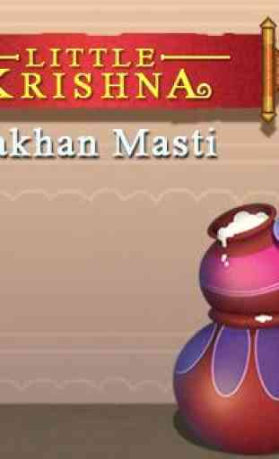 Little Krishna Makhan Masti 1