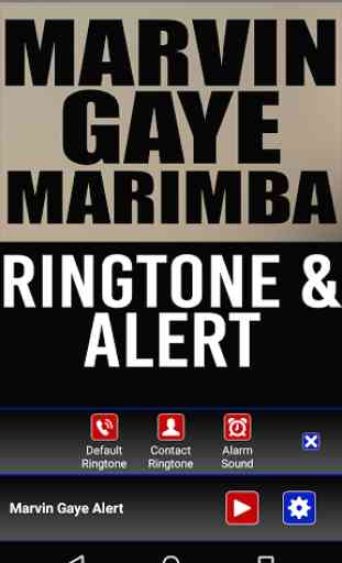 Marvin Gaye Marimba Ringtone 2