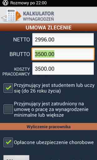 Polish Salary Calculator 2