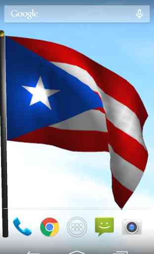 Puerto Rico Flag LiveWallPaper 1
