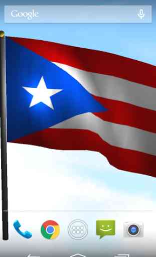 Puerto Rico Flag LiveWallPaper 2