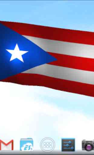 Puerto Rico Flag LiveWallPaper 4