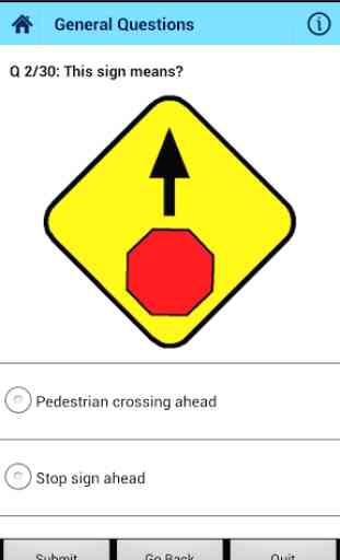 Queensland Car Road Rules Test 4