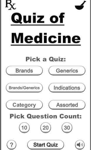Quiz of Medicine (Top Drugs) 1