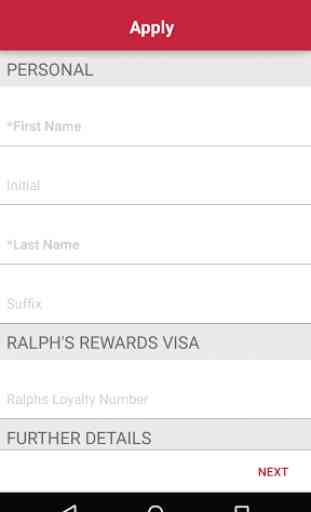 Ralphs rewards plus Visa® 2